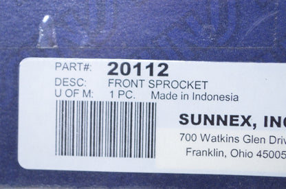 Sunstar 9020112 Front Sprocket NOS
