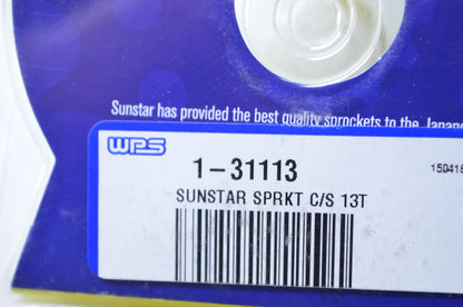 Sunstar 31113 Steel Countershaft Sprocket 13T NOS