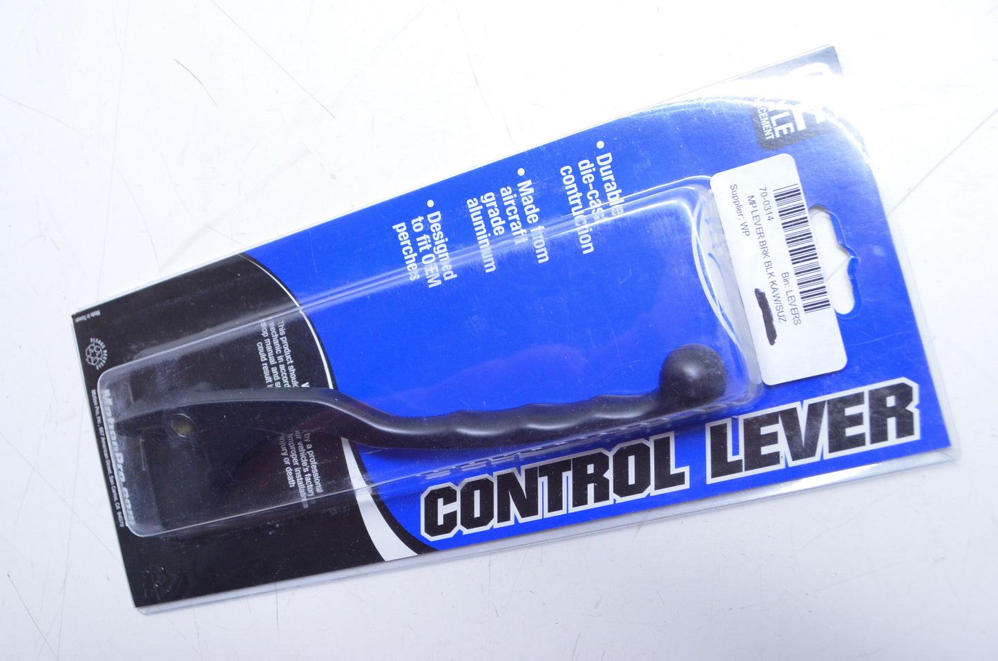 Motion Pro 14-0314 Brake Lever Black NOS