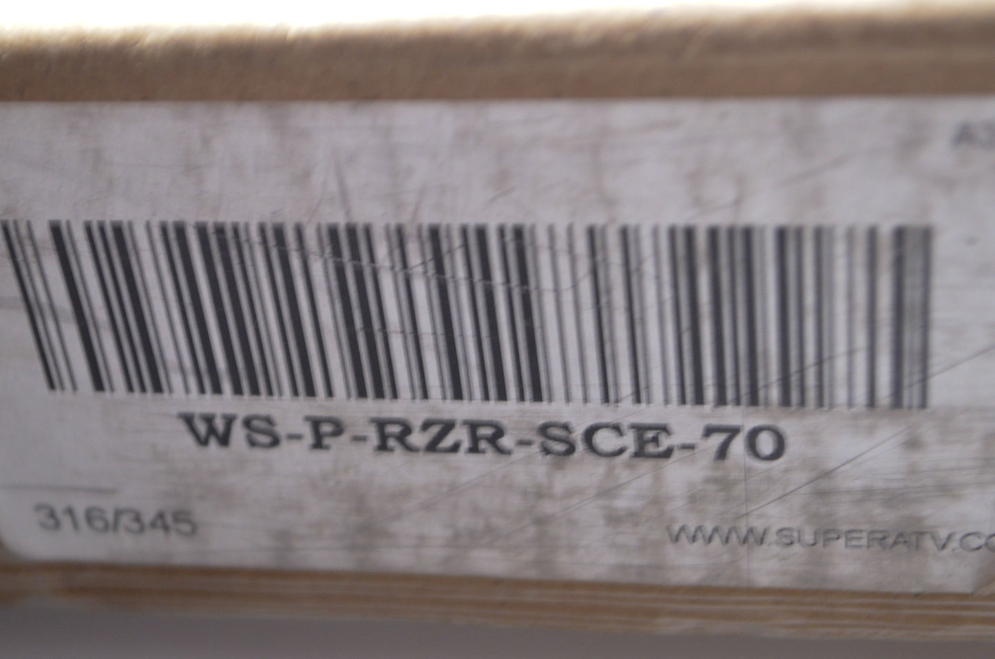 Superatv WS-P-RZR-SCE-70 Rzr Soft Cab Enclosure NOS