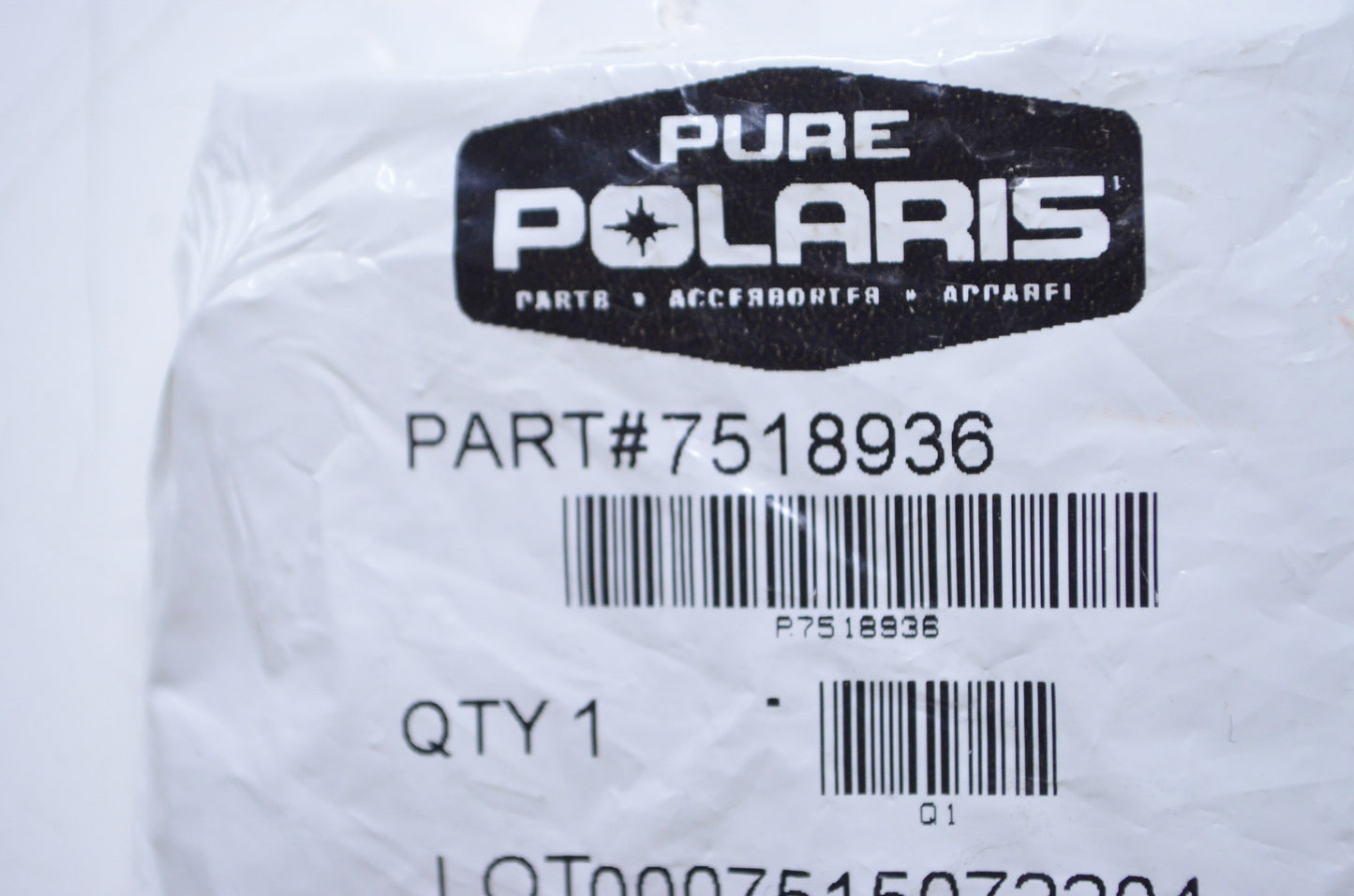 New OEM Polaris 7518936 M6X1X16 TR/TX-M Screw NOS