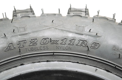 Duro 31-202809-2011C 20X11R9 20x11-9 DI2028 6PR TL NH Hook-Up Rear ATV Tire NOS