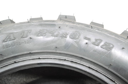 Duro 31-201012-248B 24X8-12 D12010 4PR TL Front ATV Tire NOS