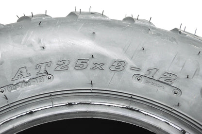 Duro 31-201312-258C 25X8-12 DI2013 6PR TL Red Eagle Front ATV Tire NOS