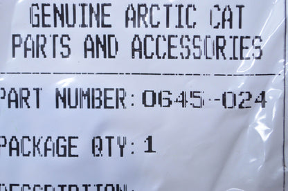 OEM Arctic Cat 0645-024 Battery Solenoid Cable 16" NOS