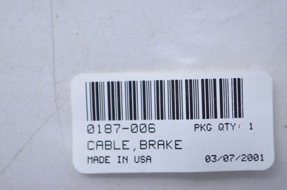 OEM Arctic Cat 0187-006 Brake Cable NOS