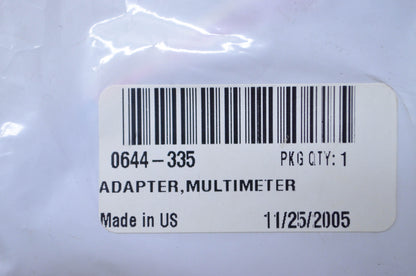 OEM Arctic Cat 0644-335 Multimeter Adapter NOS