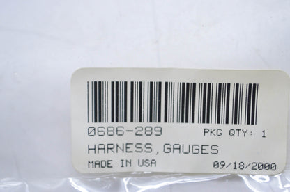 Tigershark 0686-289 Gauges Harness NOS