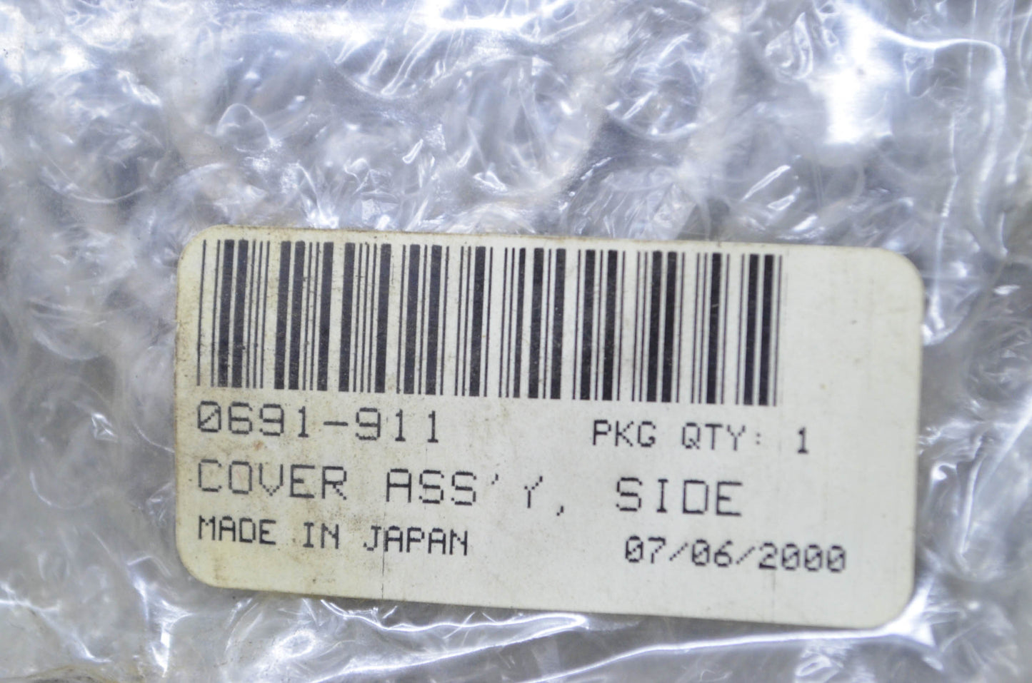 OEM Arctic Cat 0691-911 Side Cover Assembly NOS