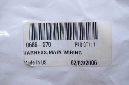 OEM Arctic Cat 0686-570 Main Wiring Harness NOS