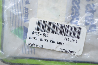 OEM Arctic Cat 0115-610 Brake Cable Mount Bracket NOS