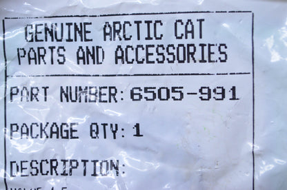 OEM Arctic Cat 6505-991 Piston Valve 4.5 NOS