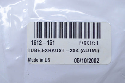 Tigershark 1612-151 Aluminum 3x4 Exhaust Tube NOS