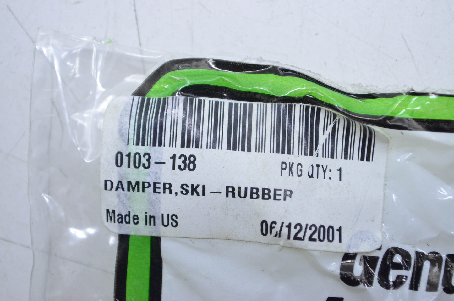 OEM Arctic Cat 0103-138 Ski-Rubber Damper NOS