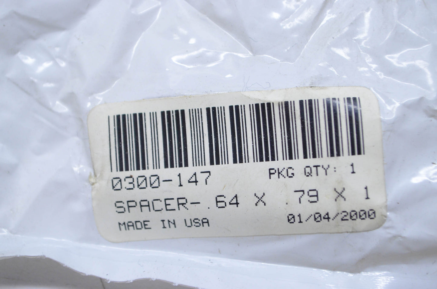 OEM Arctic Cat 0300-147 Tube Spacer .64x.79x1.656 NOS