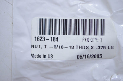 OEM Arctic Cat 1623-184 T Nut 5/16-18 THDS x .375 LG NOS