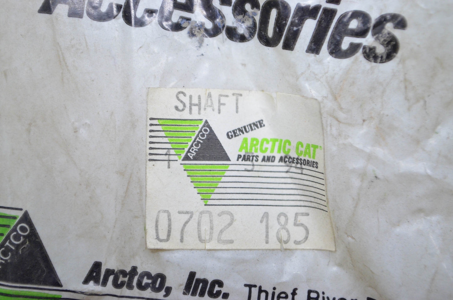 OEM Arctic Cat 0702-185 Shift Fork Shaft NOS
