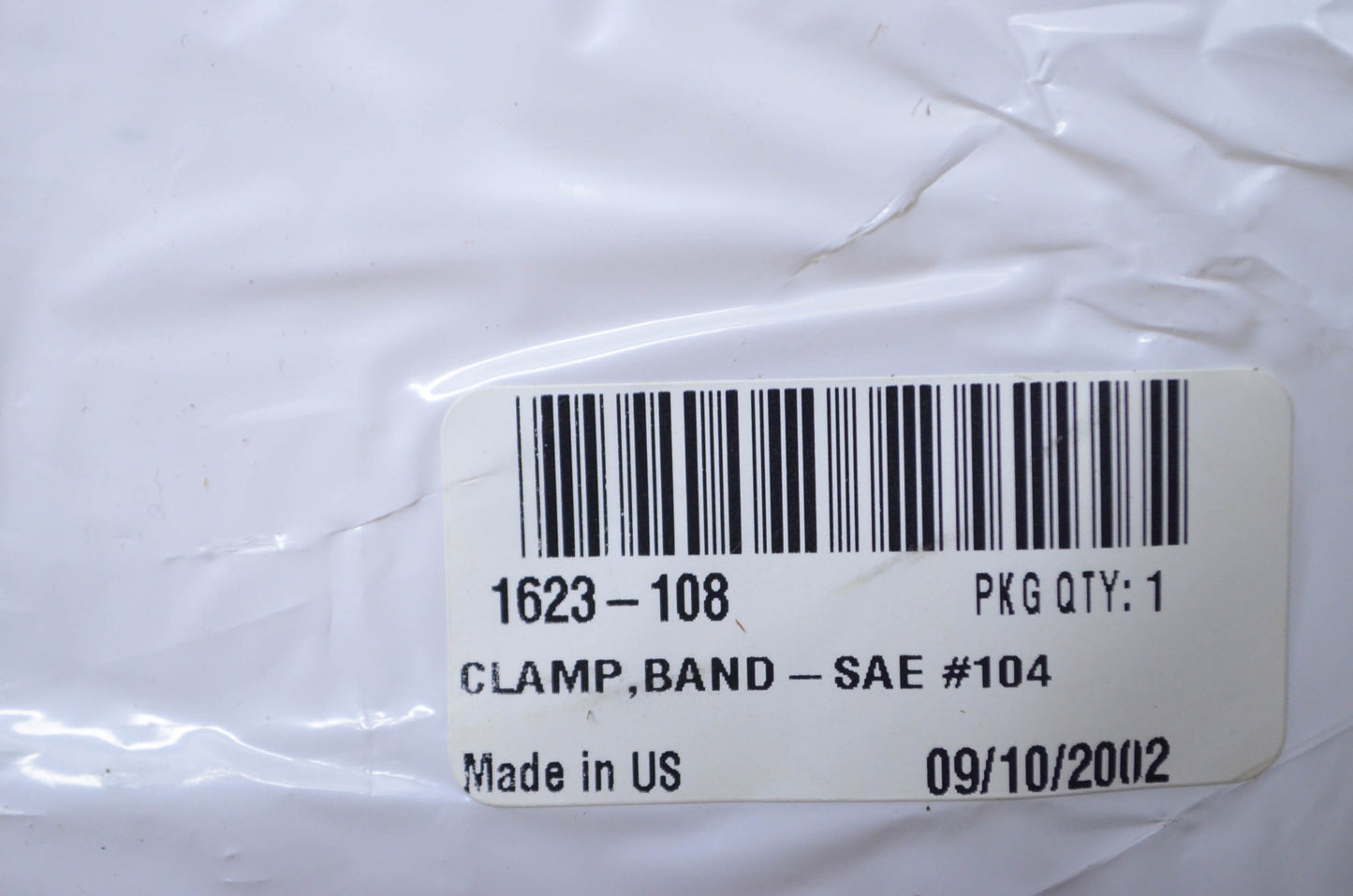 OEM Arctic Cat 1623-108 Band Clamp SAE #104 NOS