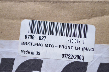 OEM Arctic Cat 0708-027 Front Left Engine Mounting Bracket NOS