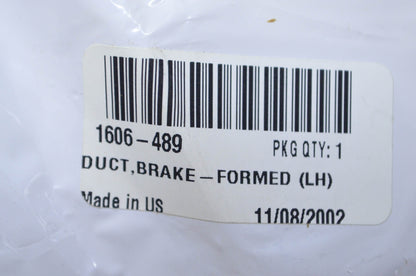 OEM Arctic Cat 1606-489 Left Hand Formed Brake Duct NOS