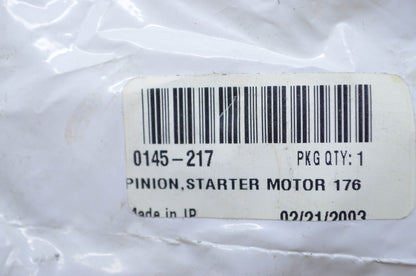 OEM Arctic Cat 0145-217 Starter Motor Pinion 176 NOS