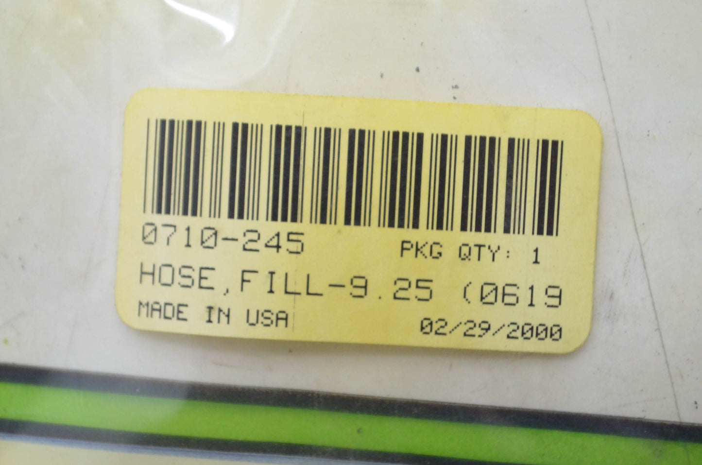 Tigershark 0710-245 9.25" Fill Hose NOS