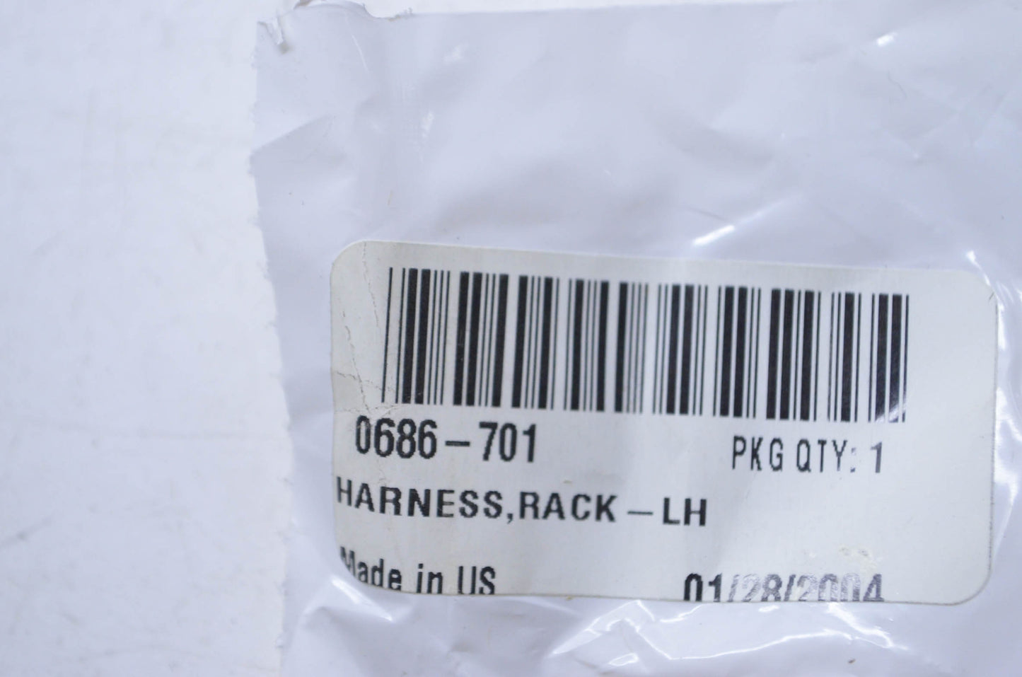 OEM Arctic Cat 0686-701 Left Hand Rack Harness NOS