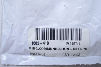 OEM Arctic Cat 1603-418 Ski Spring Communication Ring NOS