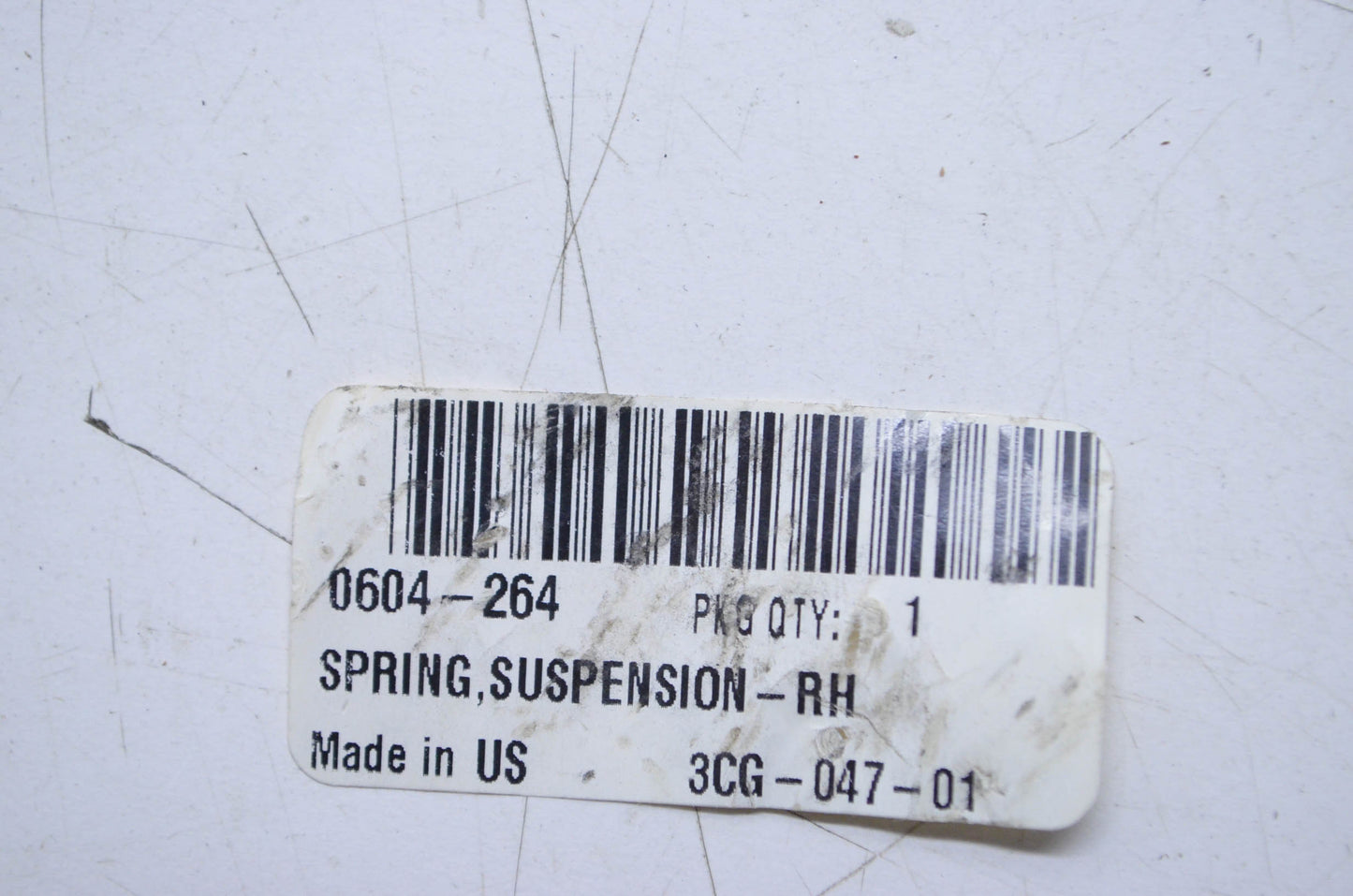 OEM Arctic Cat 0604-264 Suspension Right Hand Spring NOS