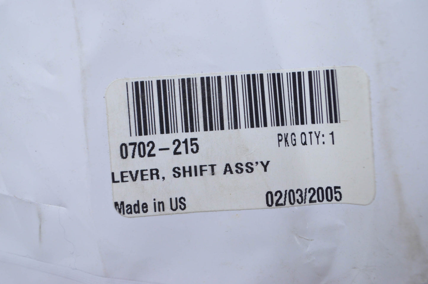 OEM Arctic Cat 0702-215 Shift Lever Assembly NOS