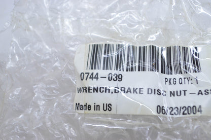 OEM Arctic Cat 0744-039 Brake Disc Nut Wrench Assembly NOS