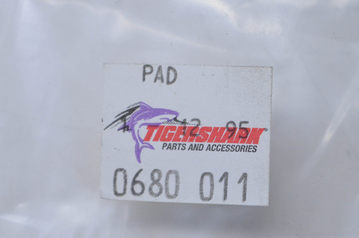 OEM Arctic Cat 0680-011 Purple Rear Foot Pad NOS