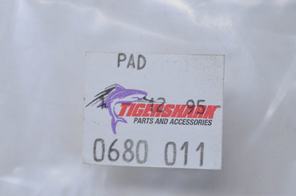 OEM Arctic Cat 0680-011 Purple Rear Foot Pad NOS