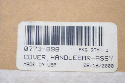 OEM Arctic Cat 0773-898 Handlebar Cover Assembly NOS