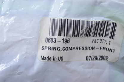 OEM Arctic Cat 0603-196 Front Compression Spring NOS