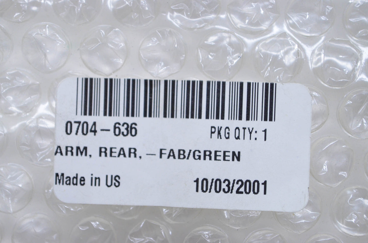 OEM Arctic Cat 0704-636 Green Rear Arm NOS