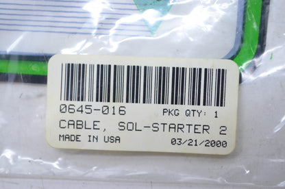 OEM Arctic Cat 0645-016 Starter Solenoid Cable 21" NOS