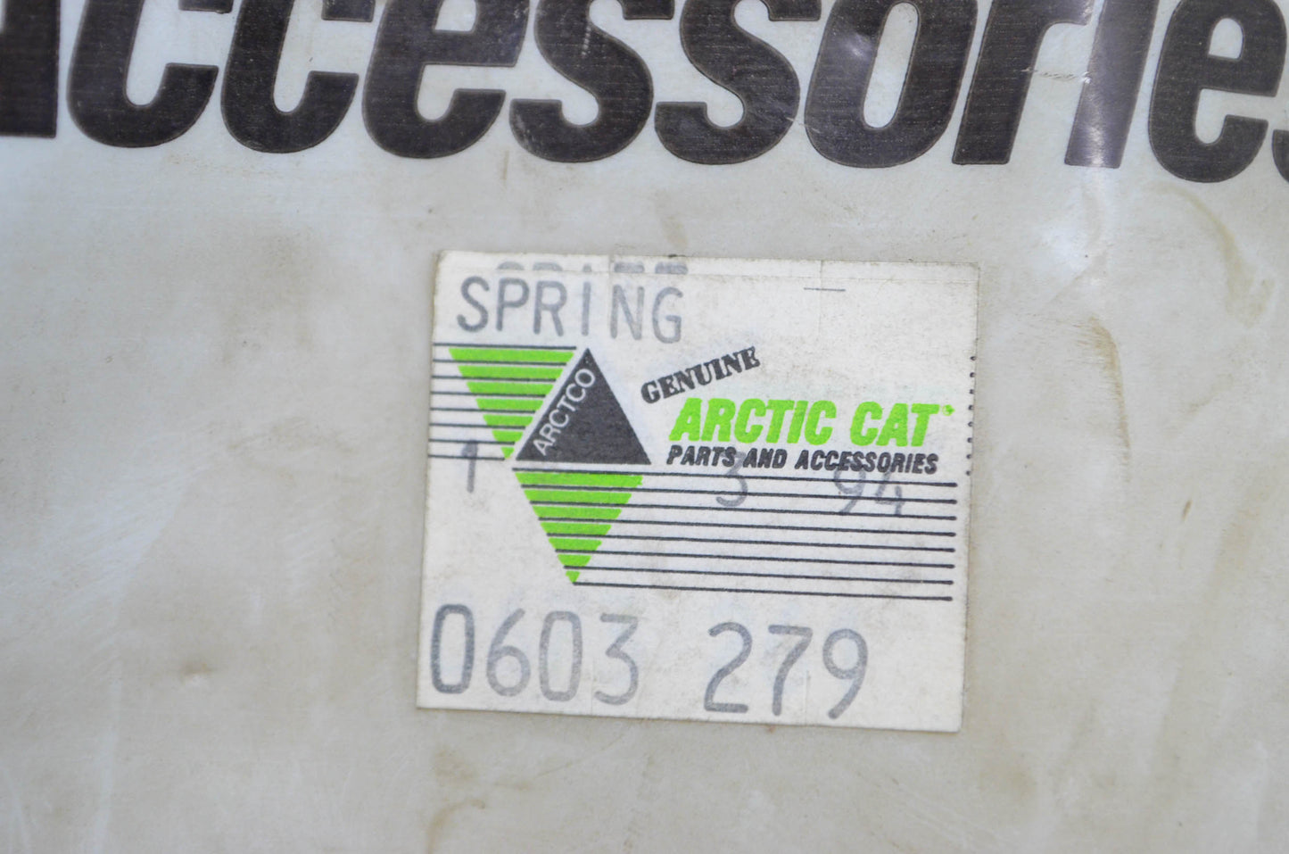 OEM Arctic Cat 0603-279 Front Suspension Compression Spring NOS