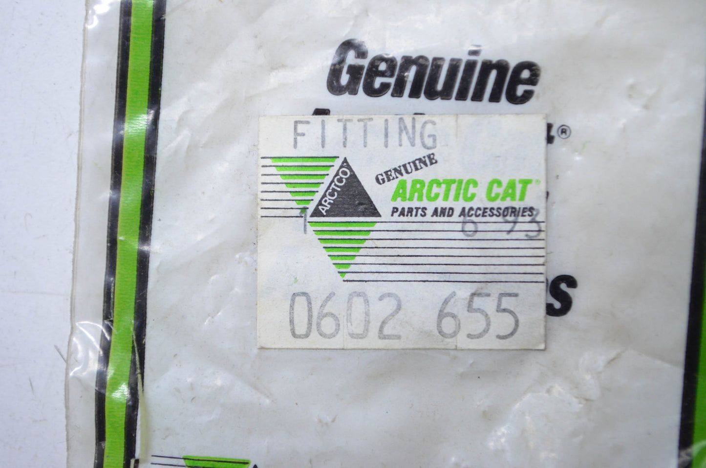 OEM Arctic Cat 0602-655 Tee Fitting NOS