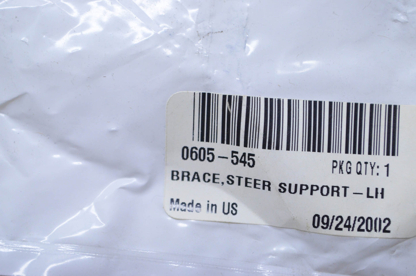OEM Arctic Cat 0605-545 Left Hand Steeering Support Brace NOS