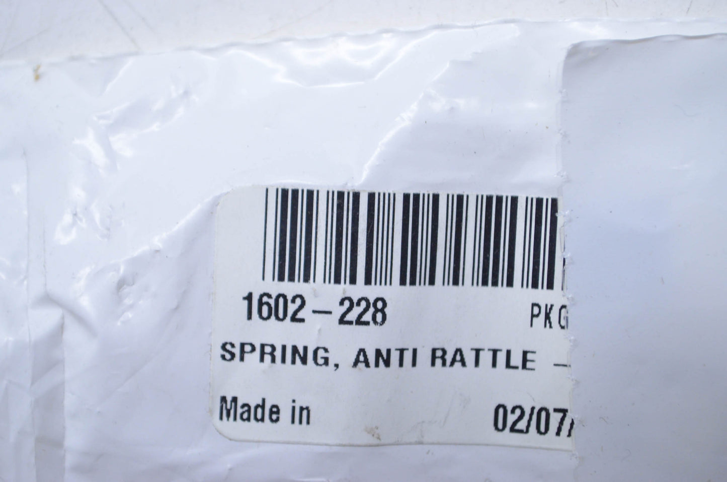 OEM Arctic Cat 1602-228 Brake Pad Anti Rattle Spring NOS