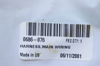 OEM Arctic Cat 0686-076 Main Wiring Harness NOS