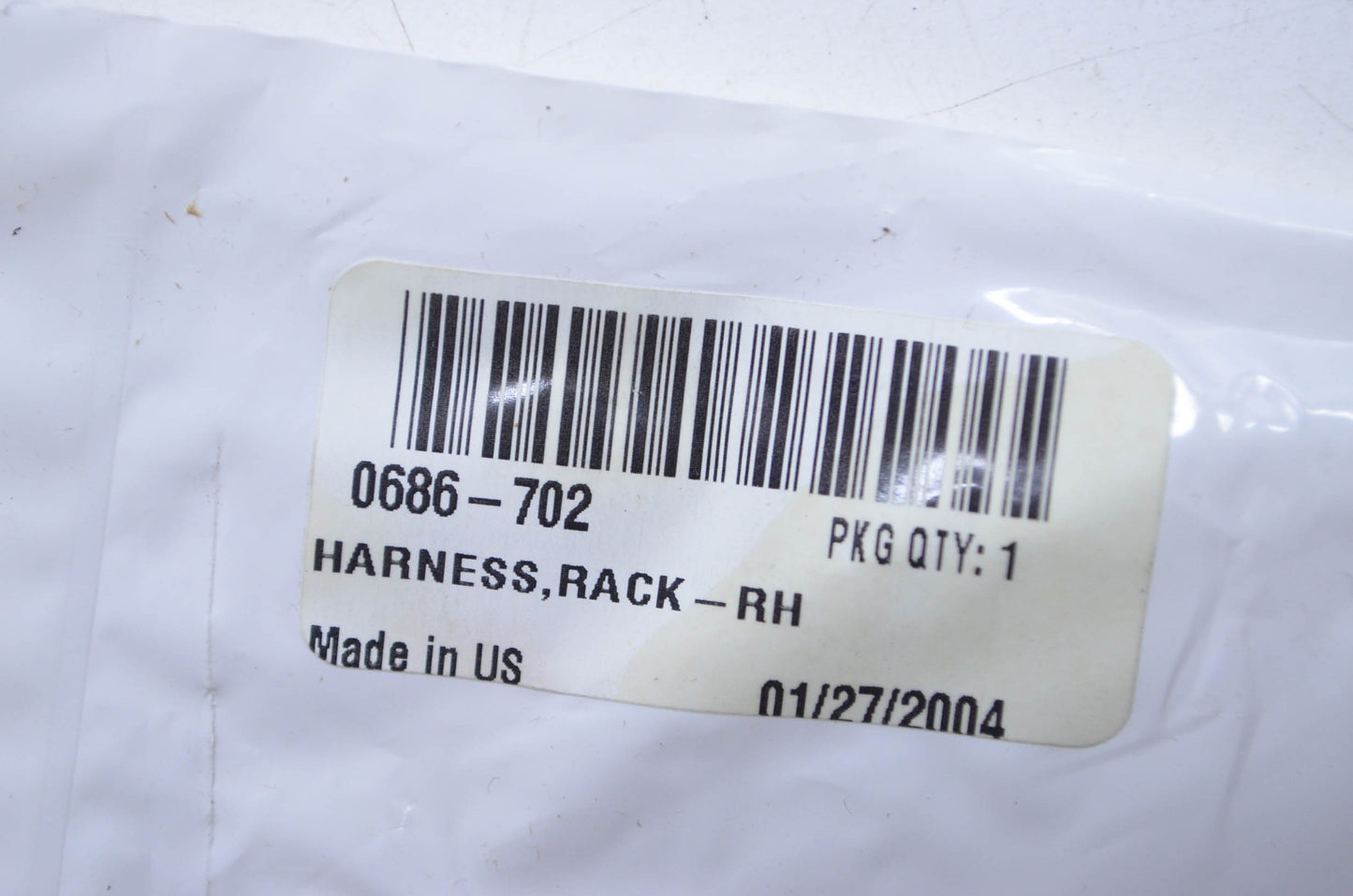 OEM Arctic Cat 0686-702 Right Hand Rack Harness NOS