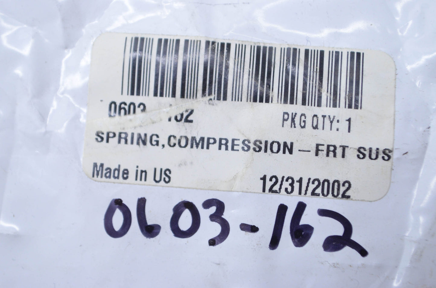 OEM Arctic Cat 0603-462 Front Suspension Compression Spring NOS