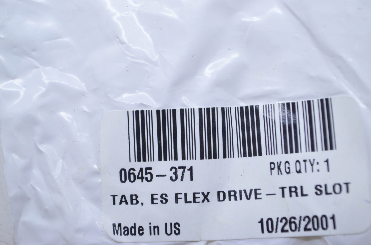 OEM Arctic Cat 0645-371 Flex Drive Tab NOS