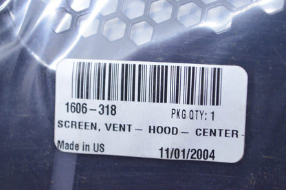 OEM Arctic Cat 1606-318 Black Center Hood Vent Screen NOS