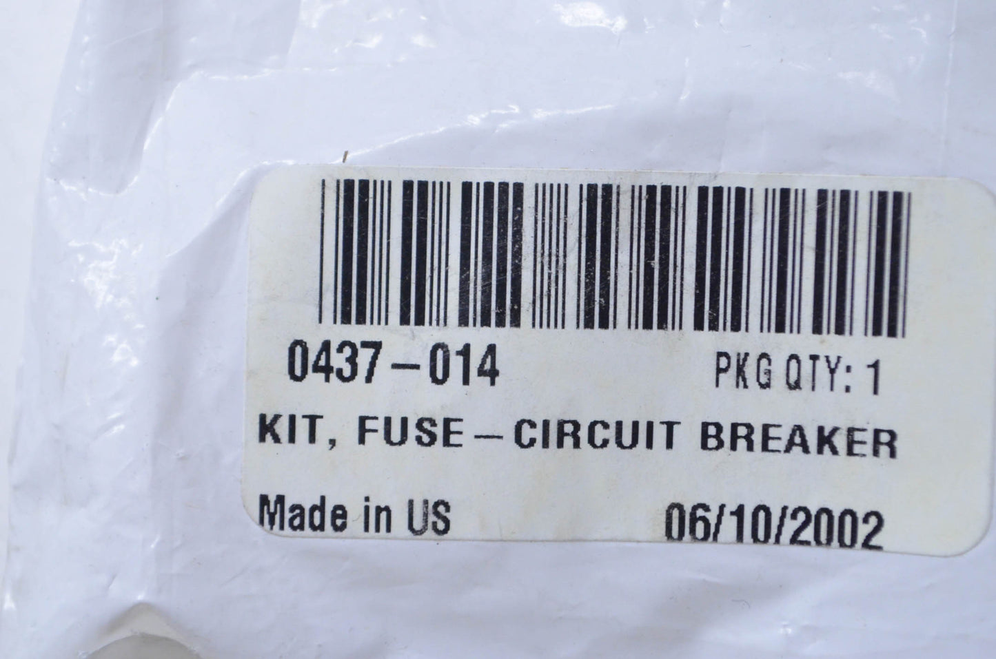 OEM Arctic Cat 0437-014 Circuit Breaker Fuse Kit NOS