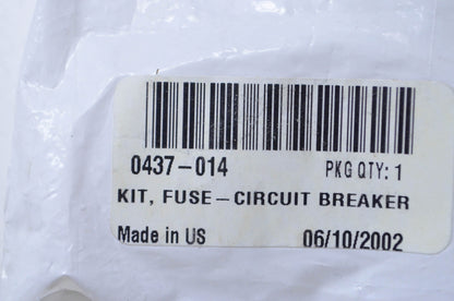 OEM Arctic Cat 0437-014 Circuit Breaker Fuse Kit NOS