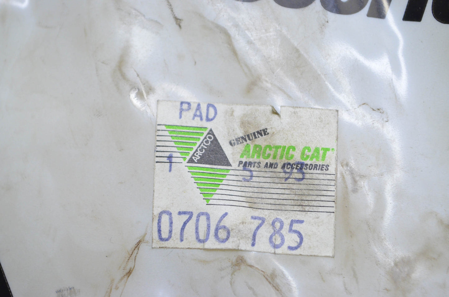 OEM Arctic Cat 0706-785 Handlebar Pad NOS