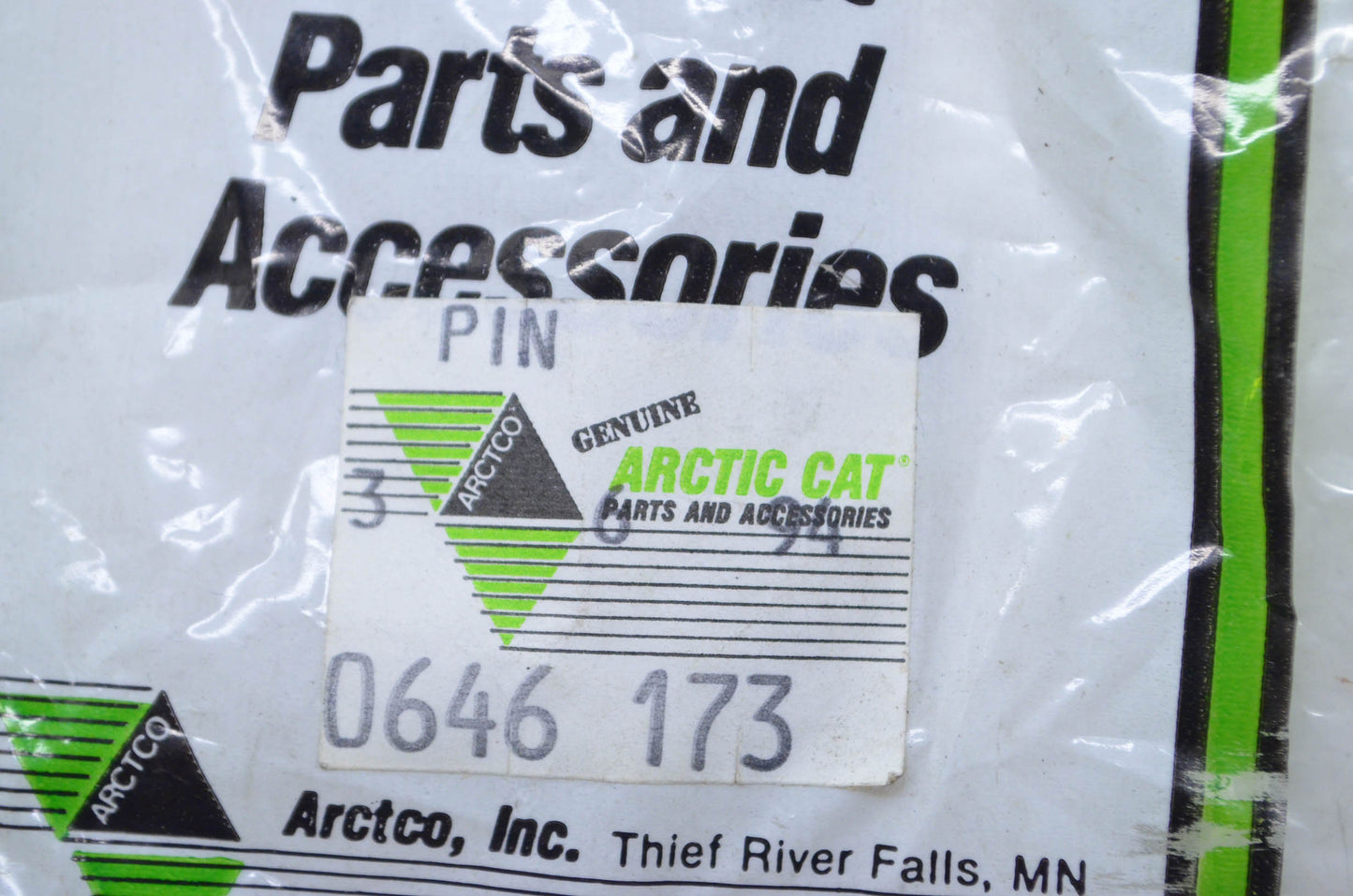 OEM Arctic Cat 0646-173 Spider Pin Qty 3 NOS